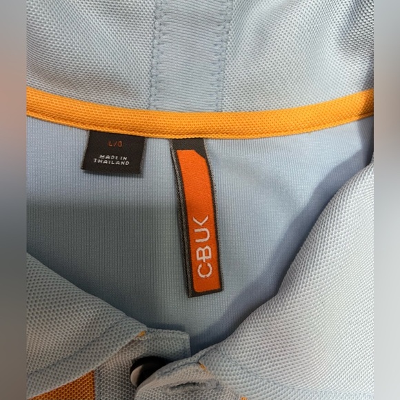 Cutter & Buck CBUK Men's Large Two-Tone Performance Golf Polo Shirt - Picture 9 of 11